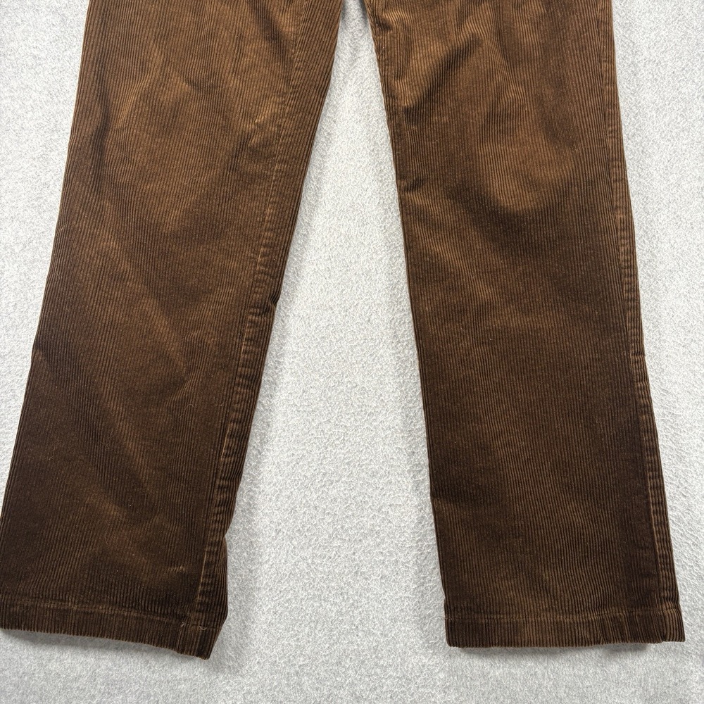 Polo Ralph Lauren Corduroy Pants Men 36x34 (inseam 33) Brown Classic Fit Stretch - Picture 7 of 14